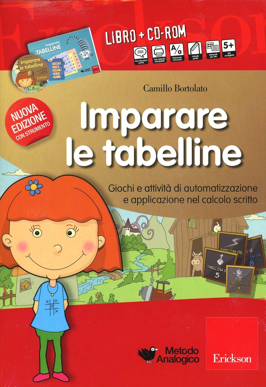 Imparare le tabelline con il metodo analogico. Kit. Con CD-ROM
