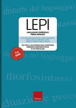 LEPI. Linguaggio espressivo prima infanzia. Test per la valutazione delle competenze espressive e morfosintattiche in età  prescolare. Con 25 Carte illustrate. Con Mascherina porta-vignette. Con 6 Protocolli di notazione
