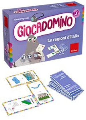 Le regioni d'Italia. Giocadomino