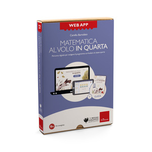 Web app Matematica al volo in quarta con la LIM. Percorso digitale per svolgere il programma curricolare di classe quarta. Con web app
