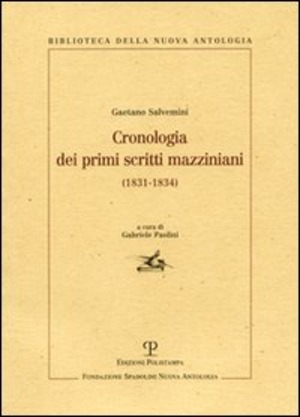 Cronologia dei primi scritti mazziniani (1831-1834)