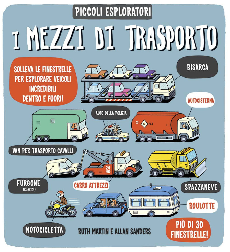 I mezzi di trasporto. Piccoli espoloratori. Ediz. illustrata