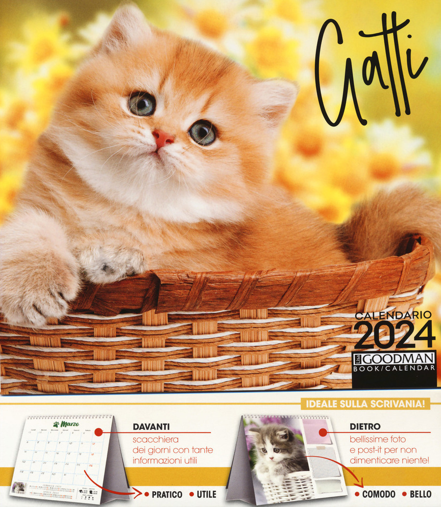 REGALO - Calendario 2024 con i gatti - Annunci Bologna