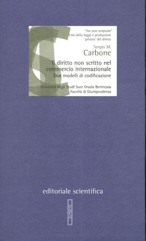 Il diritto non scritto nel diritto internazionale. Due modelli di codificazione