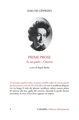 Prime prose. Io, suo padre-Concerto