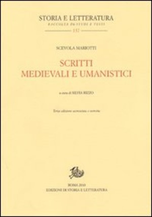 Scritti medievali e umanistici