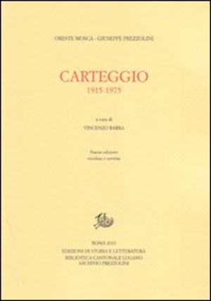 Carteggio 1915-1975