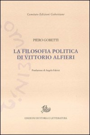 La filosofia politica di Vittorio Alfieri