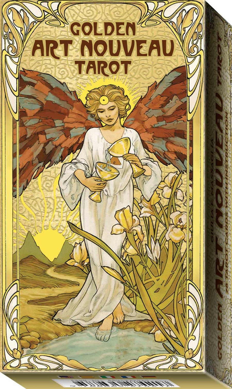 Golden art nouveau tarot