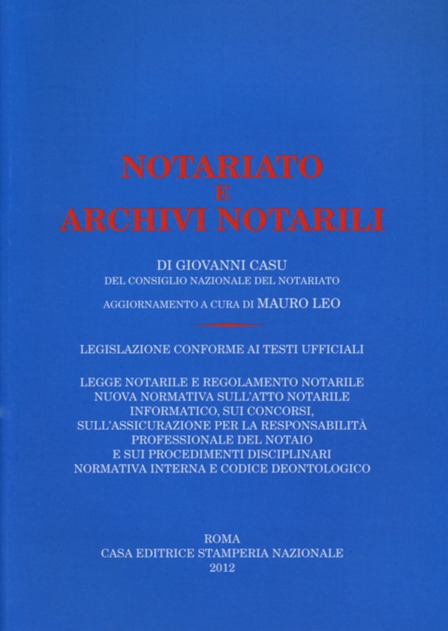 Notariato e archivi notarili