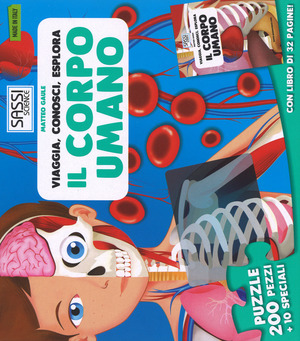 Il corpo umano. Viaggia, conosci, esplora. Ediz. illustrata. Con puzzle