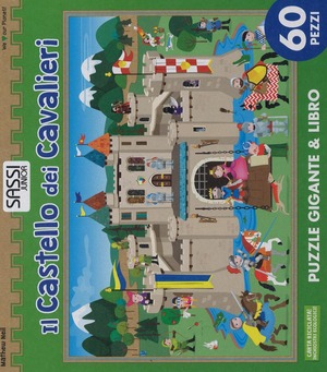 Il castello dei cavalieri. Puzzle gigante. Con libro