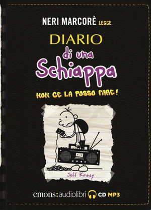 Diario di una schiappa. Non ce la posso fare! Letto da Neri Marcorè. Audiolibro. CD Audio formato MP3