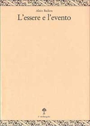 L' essere e l'evento