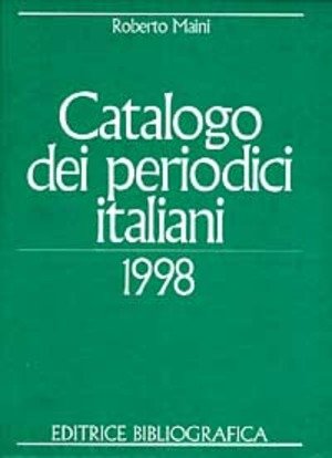 Catalogo dei periodici italiani 1998
