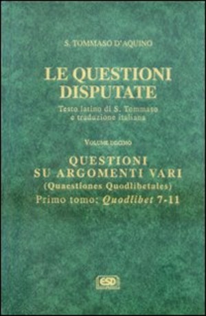 Le questioni disputate