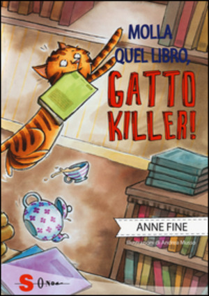 Molla quel libro, gatto killer!