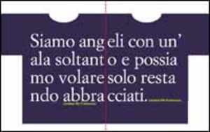 Siamo angeli (2 t-shirt, blu, XL e L)