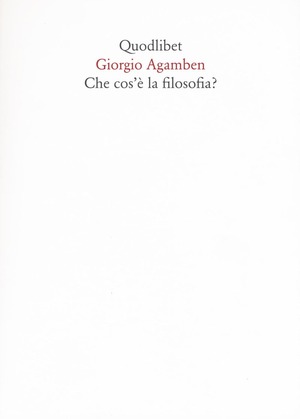 Che cos'è la filosofia?