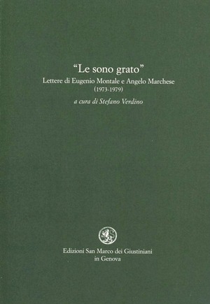Le sono grato. Lettere (1973-1979)