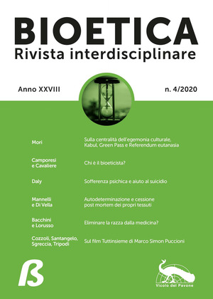 Bioetica. Rivista interdisciplinare (2020)