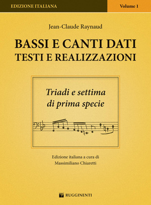 Bassi e canti dati. Testi e realizzazioni