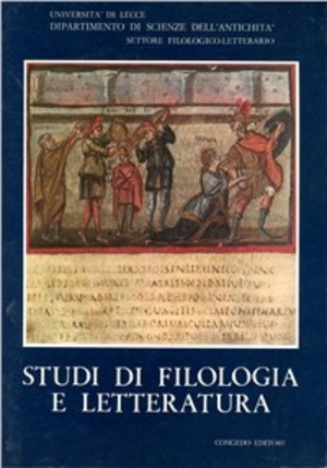 Studi di filologia e letteratura