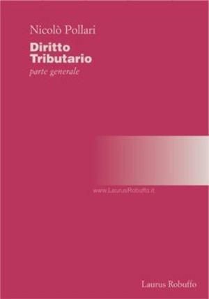 Diritto tributario. Parte generale