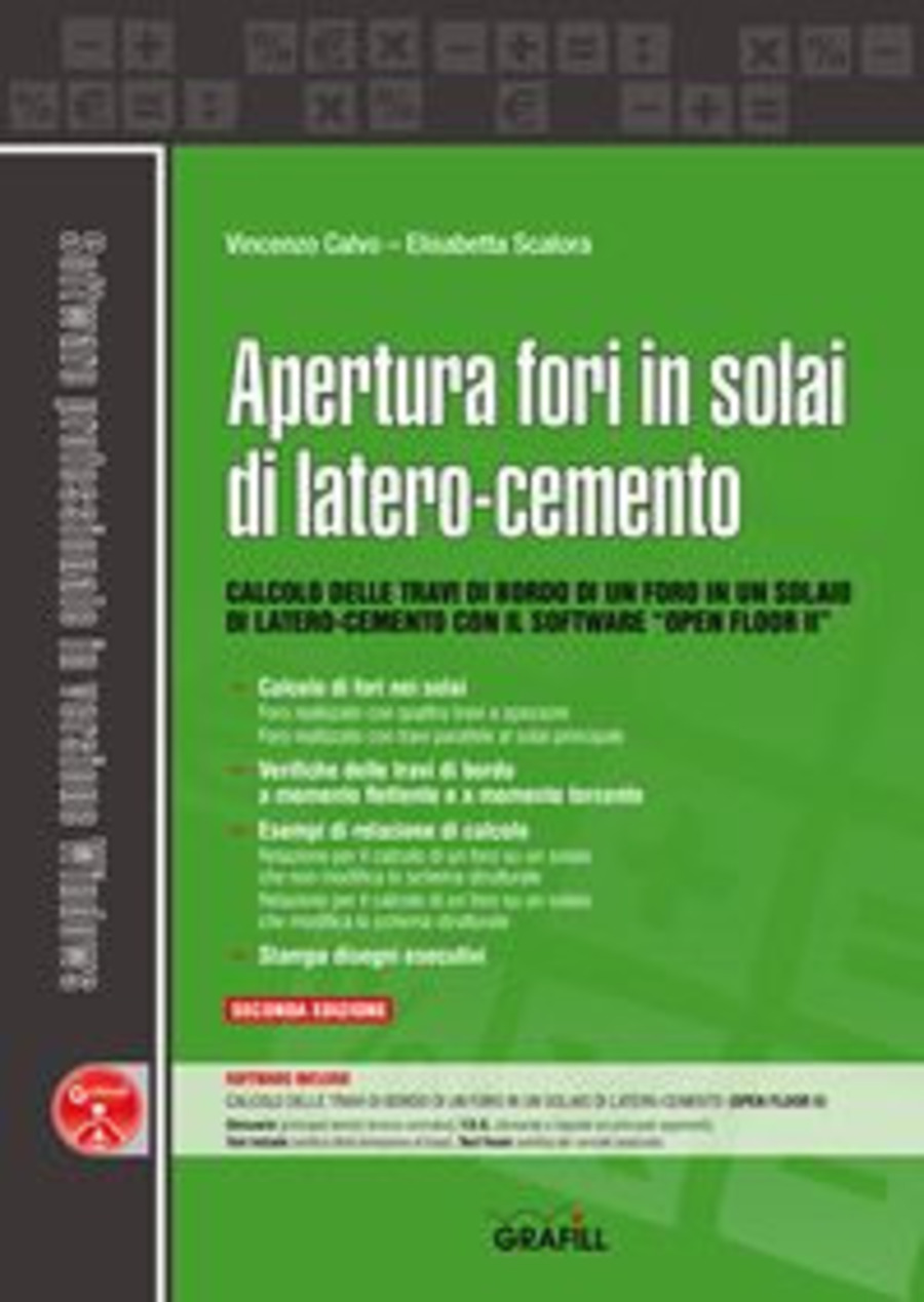 Apertura fori in solai di latero-cemento. Con software