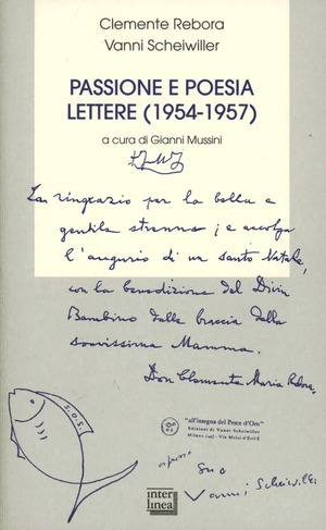 Passione e poesia. Lettere (1954-1657)