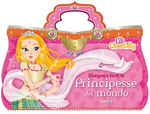 Disegna e vesti le principesse del mondo. Con adesivi. Ediz. illustrata