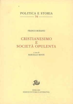 Cristianesimo e società opulenta