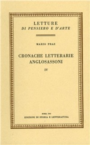 Cronache letterarie anglosassoni