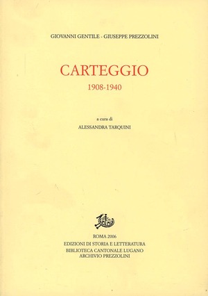 Carteggio 1908-1940