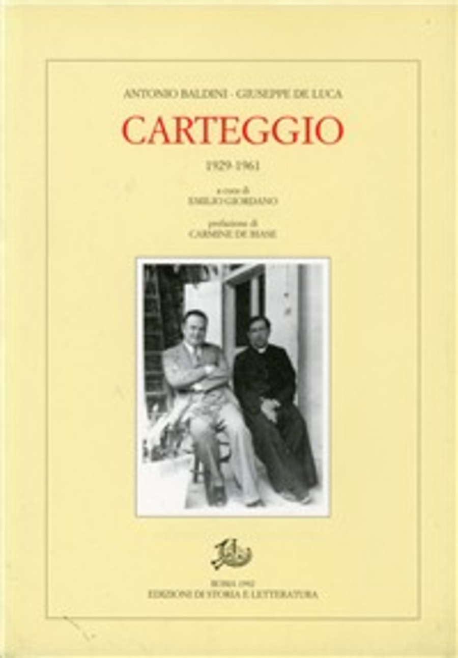 Carteggio (1929-1961)