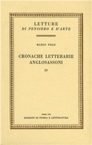 Cronache letterarie anglosassoni