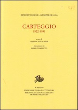 Carteggio. 1922-1951