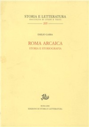 Roma arcaica. Storia e storiografia