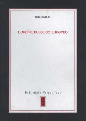 L' ordine pubblico europeo