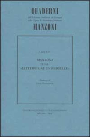 Manzoni e la «Littérature Universelle»