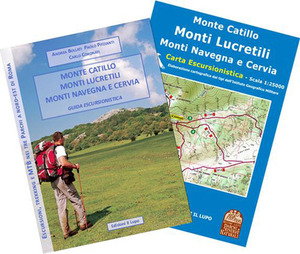 Monte Catillo, monti Lucretili, monti Navegna e Cervia. Guida escursionistica. Con cartina 25:000