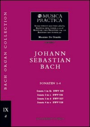 Sonaten 1-4 BWV 525-528. Per organo. Spartito