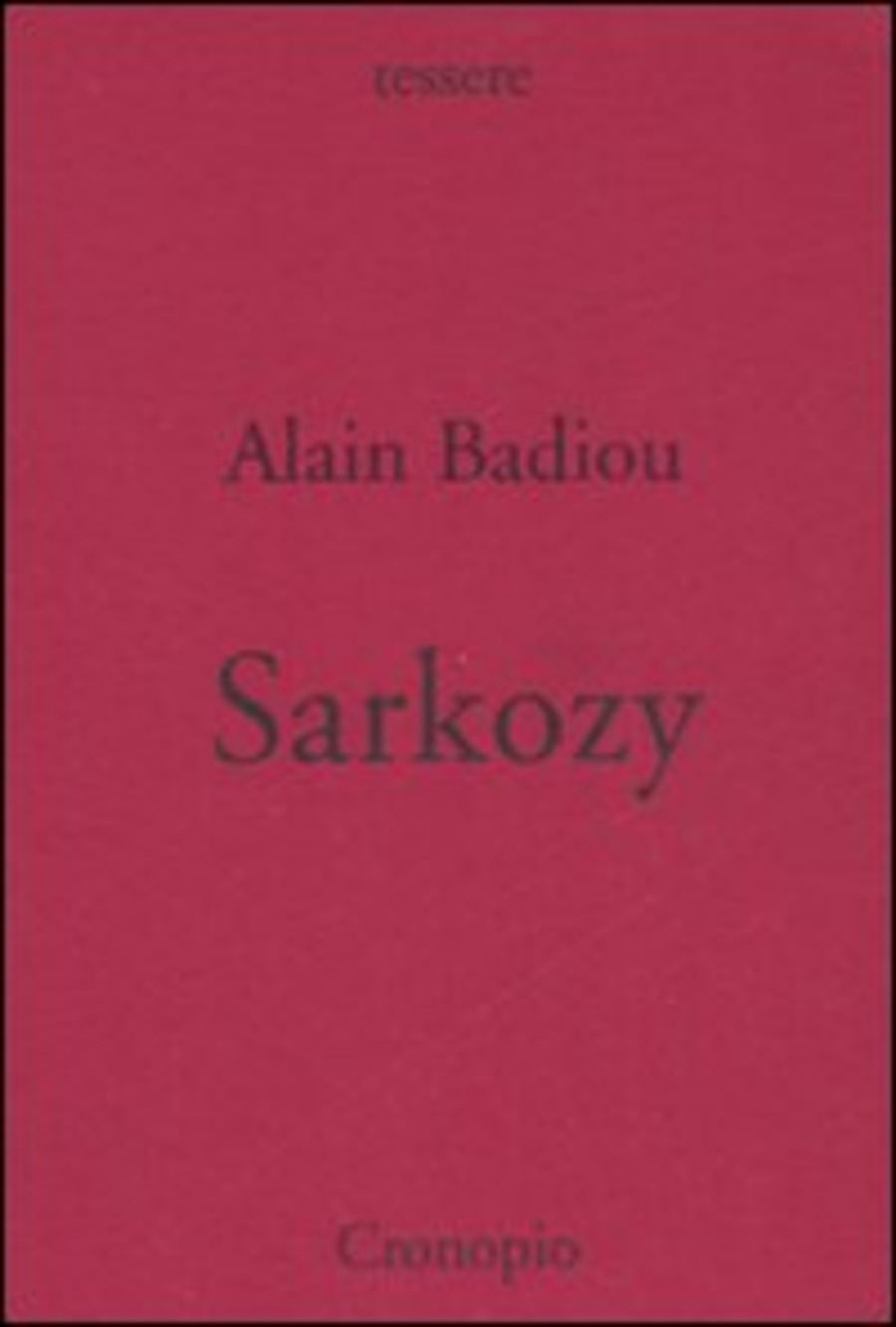 Sarkozy: di che cosa è il nome?