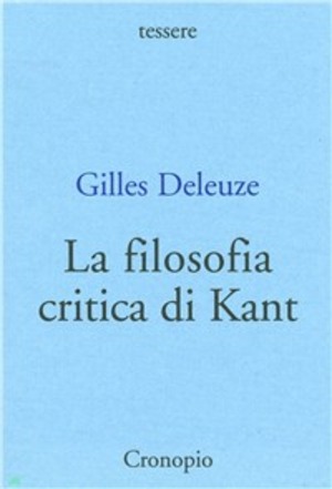 La filosofia critica di Kant