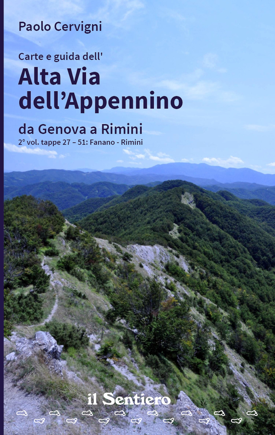 Carte e guida dell'Alta Via dell'Appennino da Genova a Rimini
