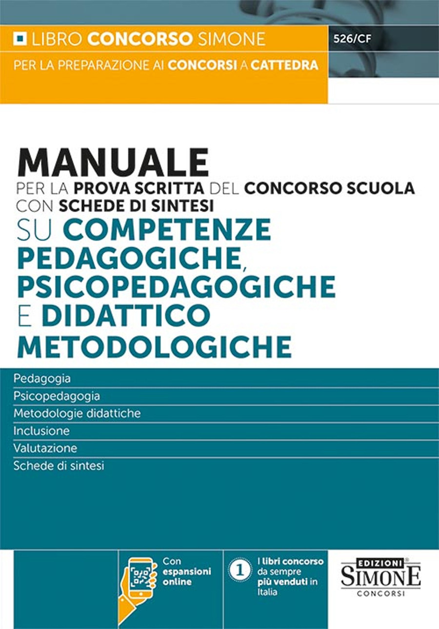 Manuale per la prova scritta del concorso scuola su competenze