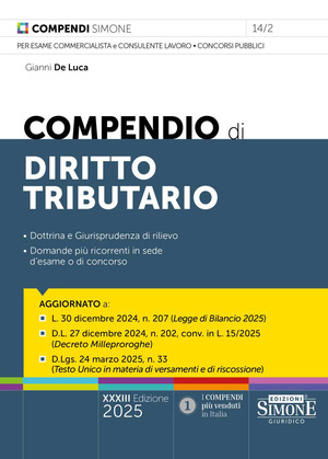 Compendio di diritto tributario. Nuova ediz.
