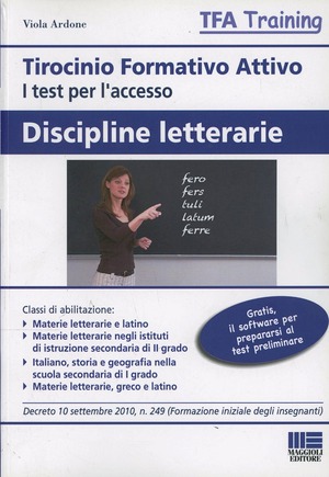 Tirocinio formativo attivo. Discipline letterarie