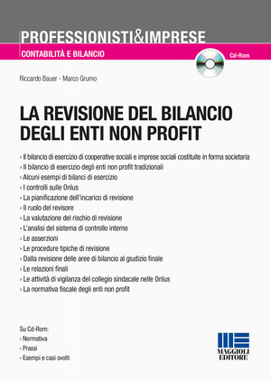La revisione del bilancio degli enti non profit. Con CD-ROM