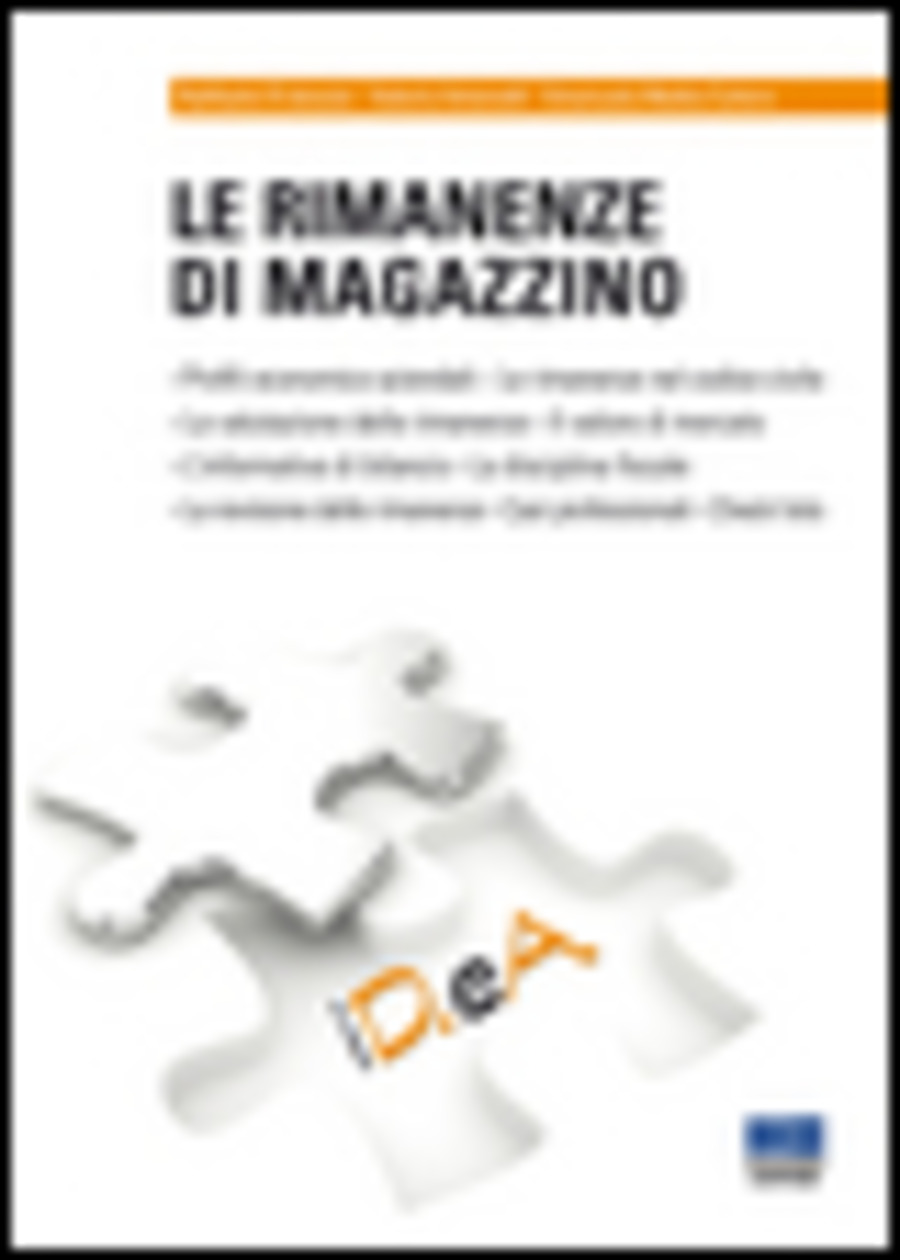 Le rimanenze di magazzino